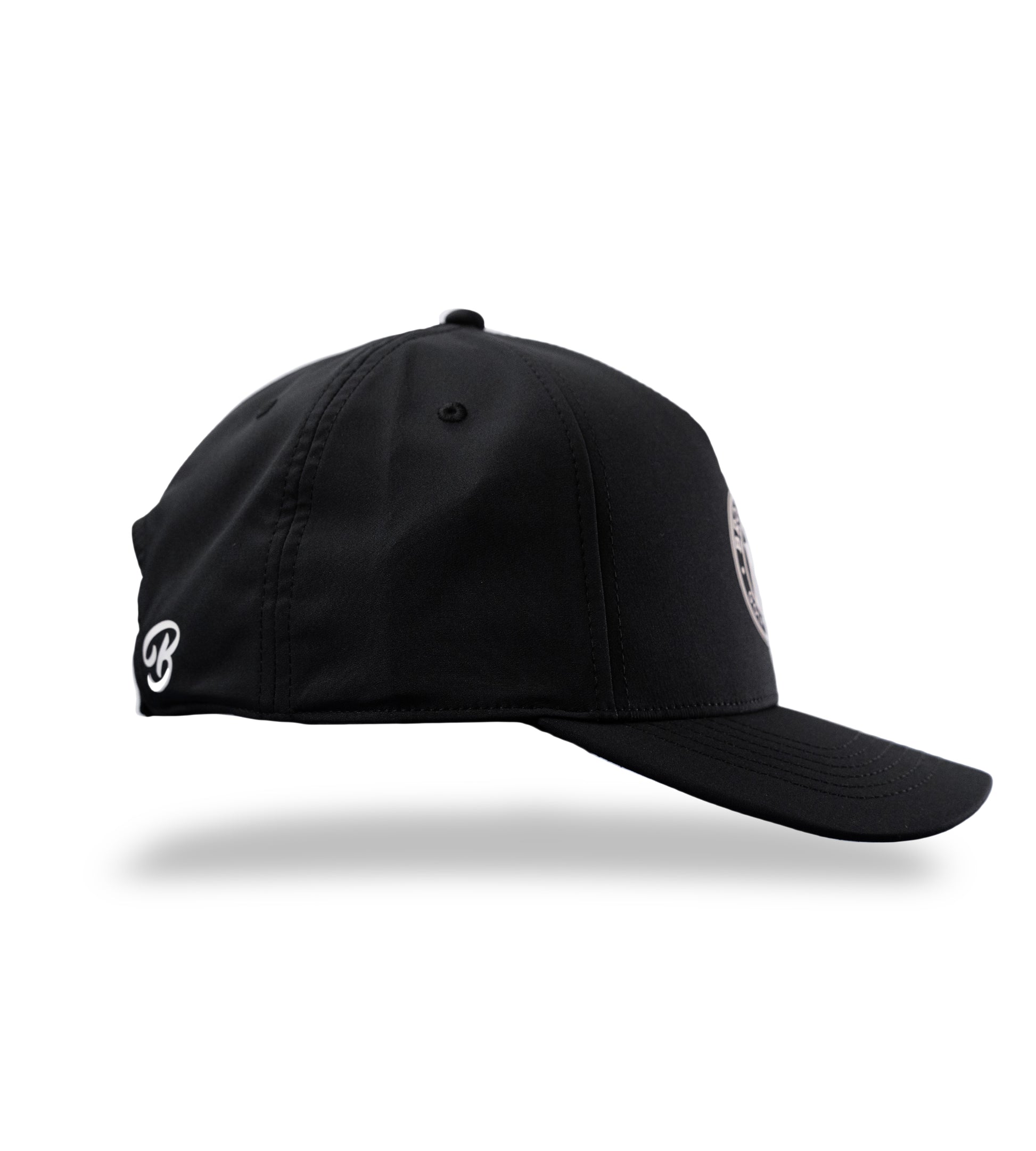Players Hat - Black - Angle 2