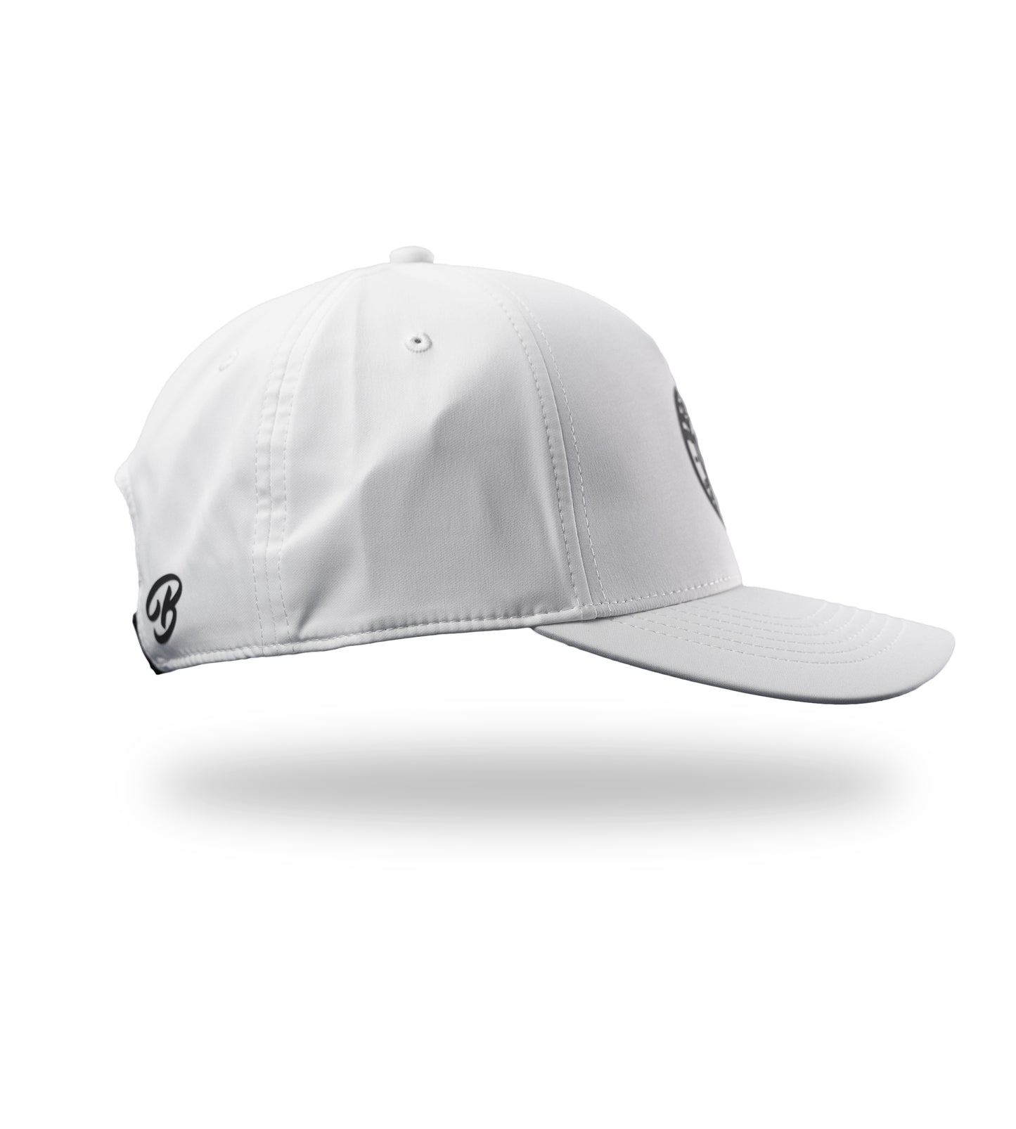 Players Hat - White - Angle 2